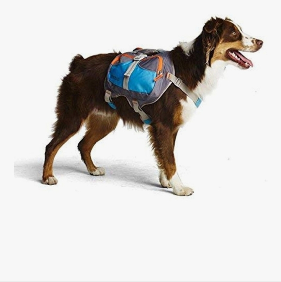 Cesar Millan Other - Cesar Millan Blue and Orange Dog Backpack Large NWOT